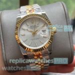 Replica Rolex Jubilee Datejust Silver Dial 2-Tone for Men 36mm